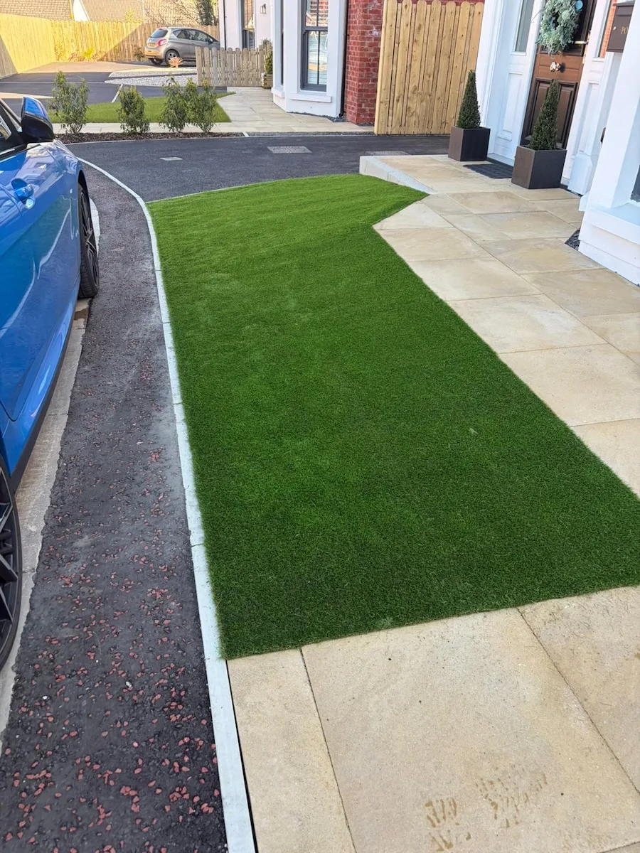 front garden path